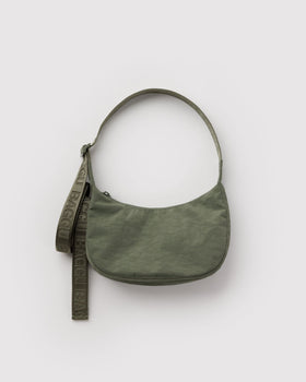 Small Nylon Crescent Bag H1