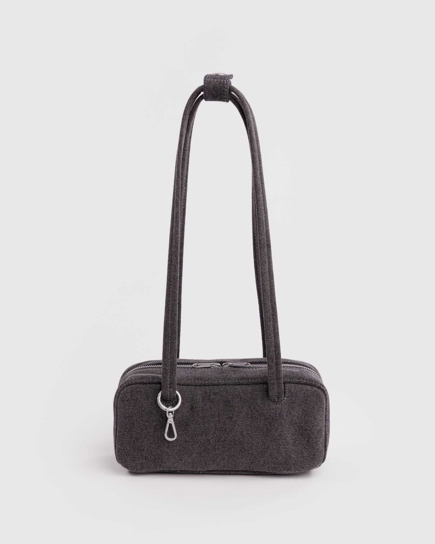 Small Denim Bowler Bag P5