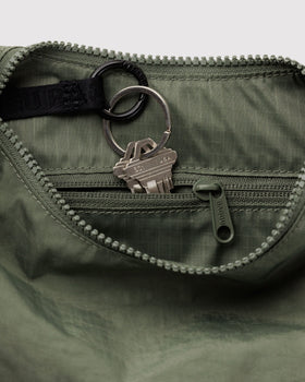 Small Nylon Crescent Bag H1