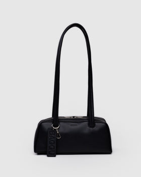 Small Recycled Leather Bowler Bag Q8