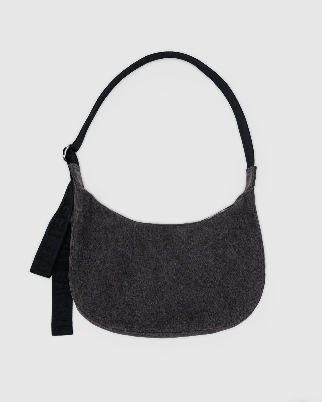 Medium Denim Crescent Bag R6