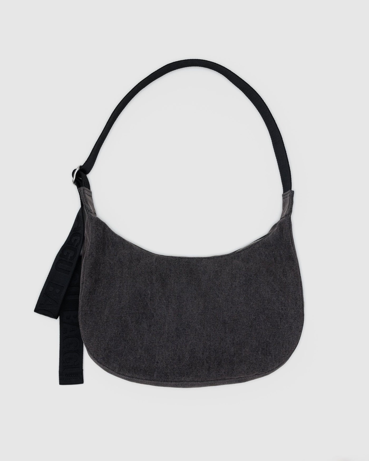 Medium Denim Crescent Bag R6