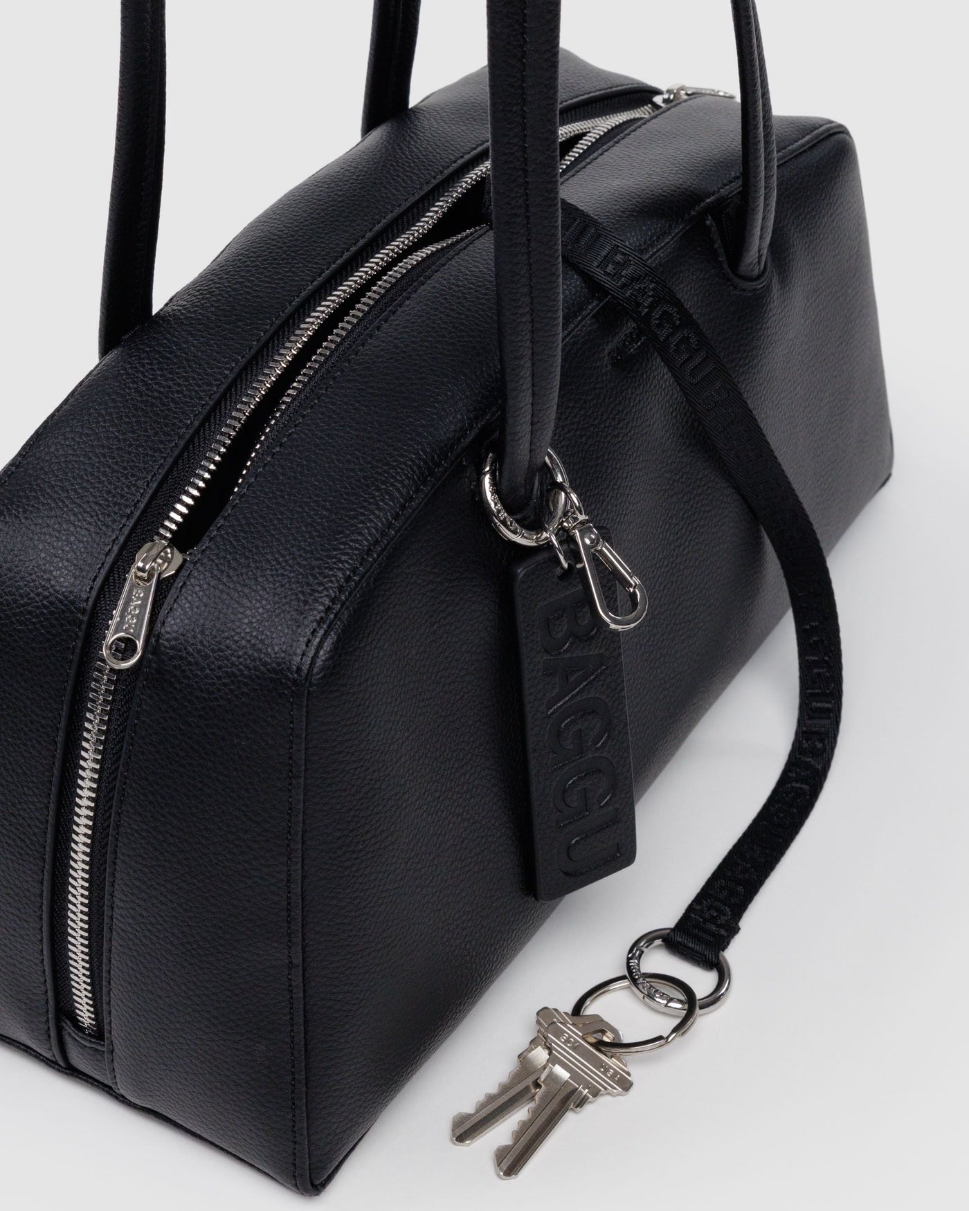 Recycled Leather Bowler Bag E7