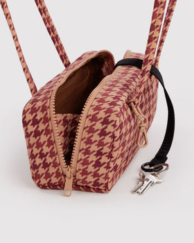 Small Nylon Bowler Bag J2