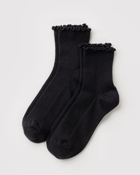 Lettuce Edge Sock Set of 2 T0