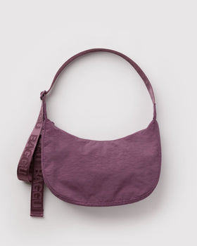 Medium Nylon Crescent Bag E0