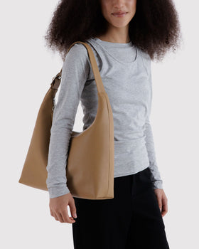 Recycled Leather Shoulder Bag M6