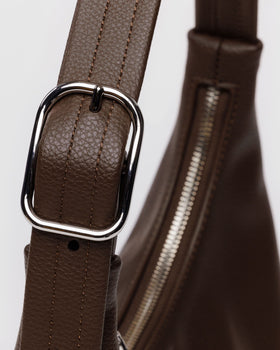 Mini Recycled Leather Shoulder Bag O5