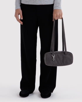 Small Denim Bowler Bag P5
