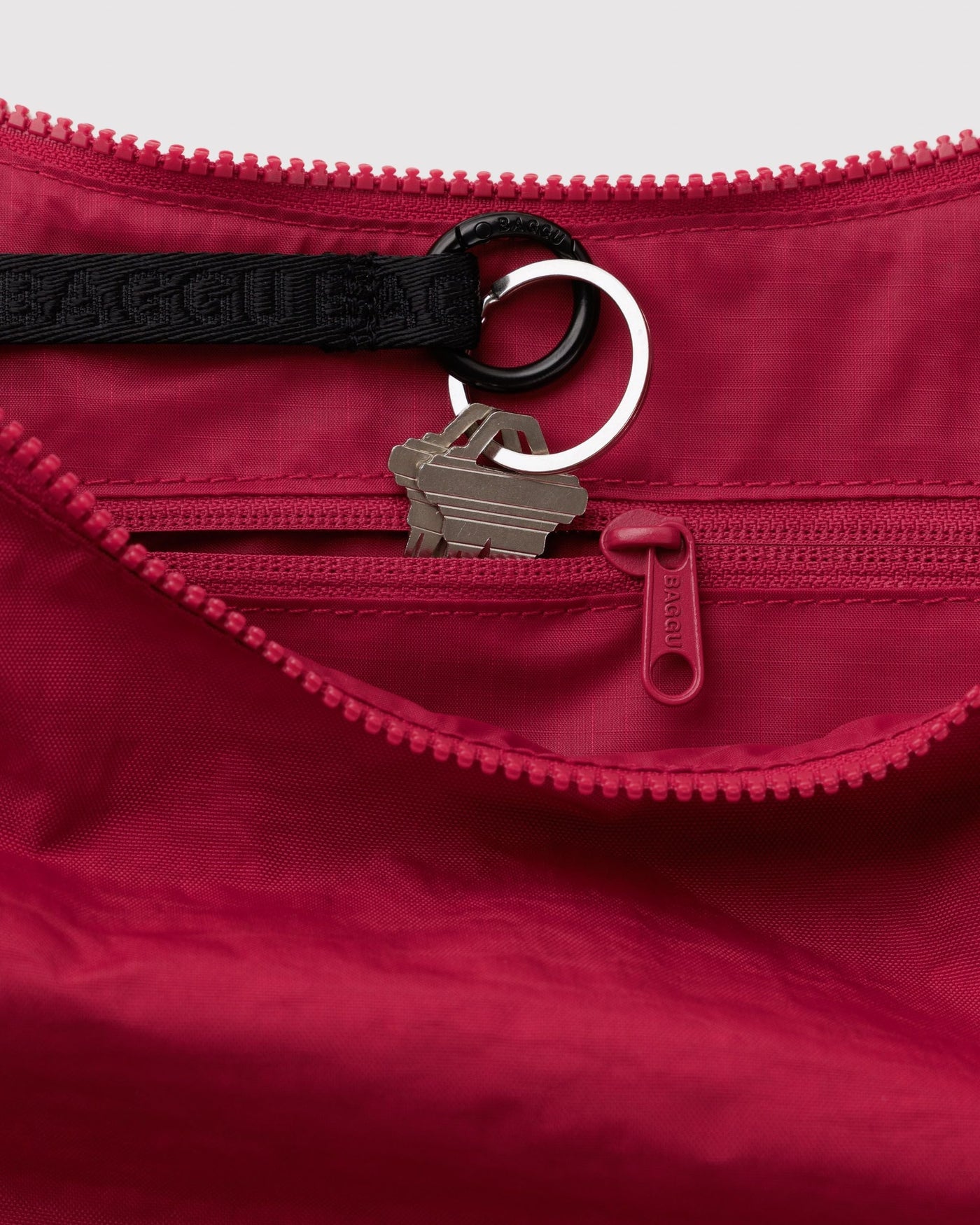 Medium Nylon Crescent Bag E0