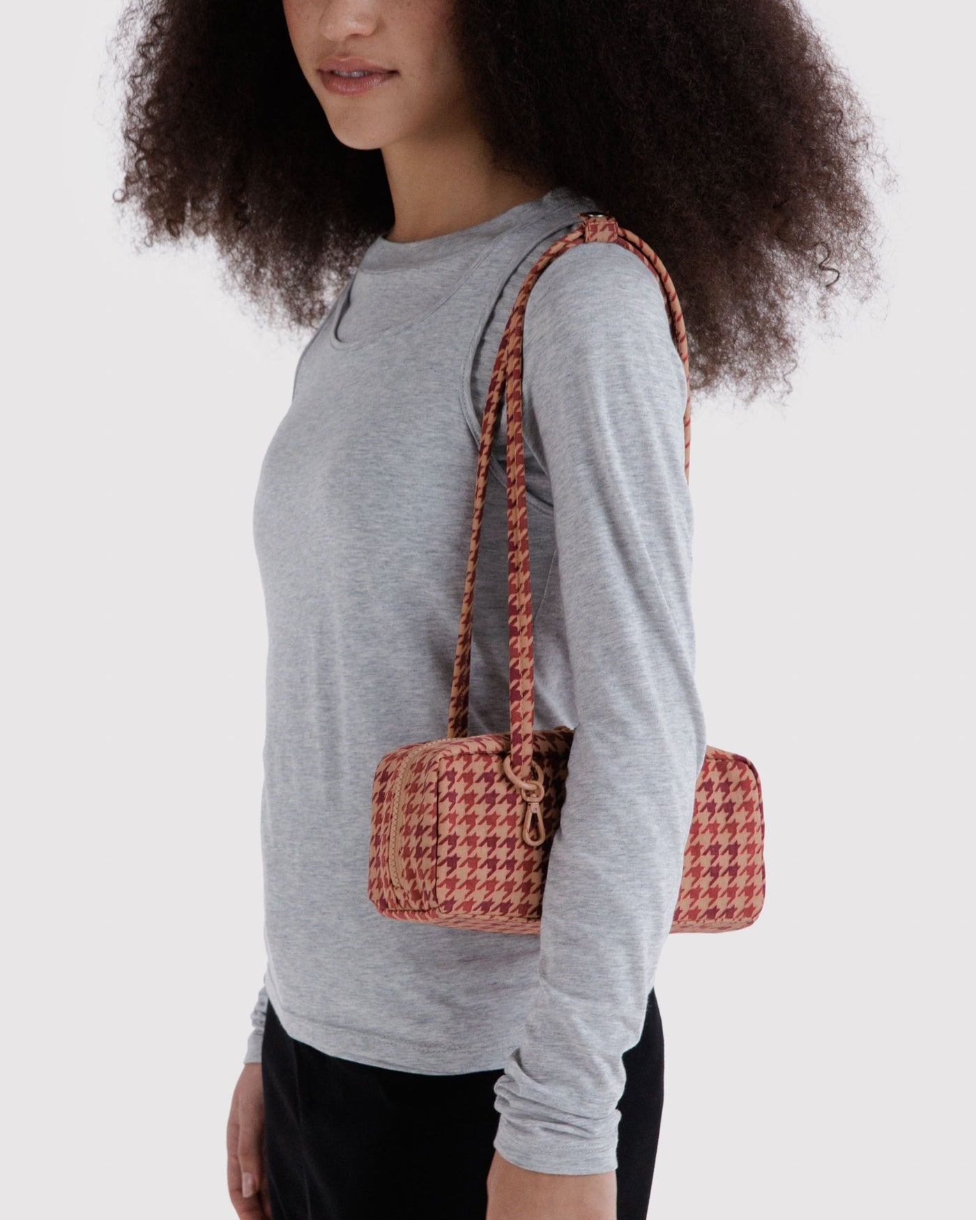 Small Nylon Bowler Bag J2