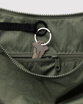 Large Nylon Crescent Bag N7