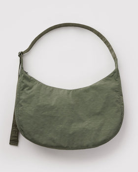 Large Nylon Crescent Bag N7
