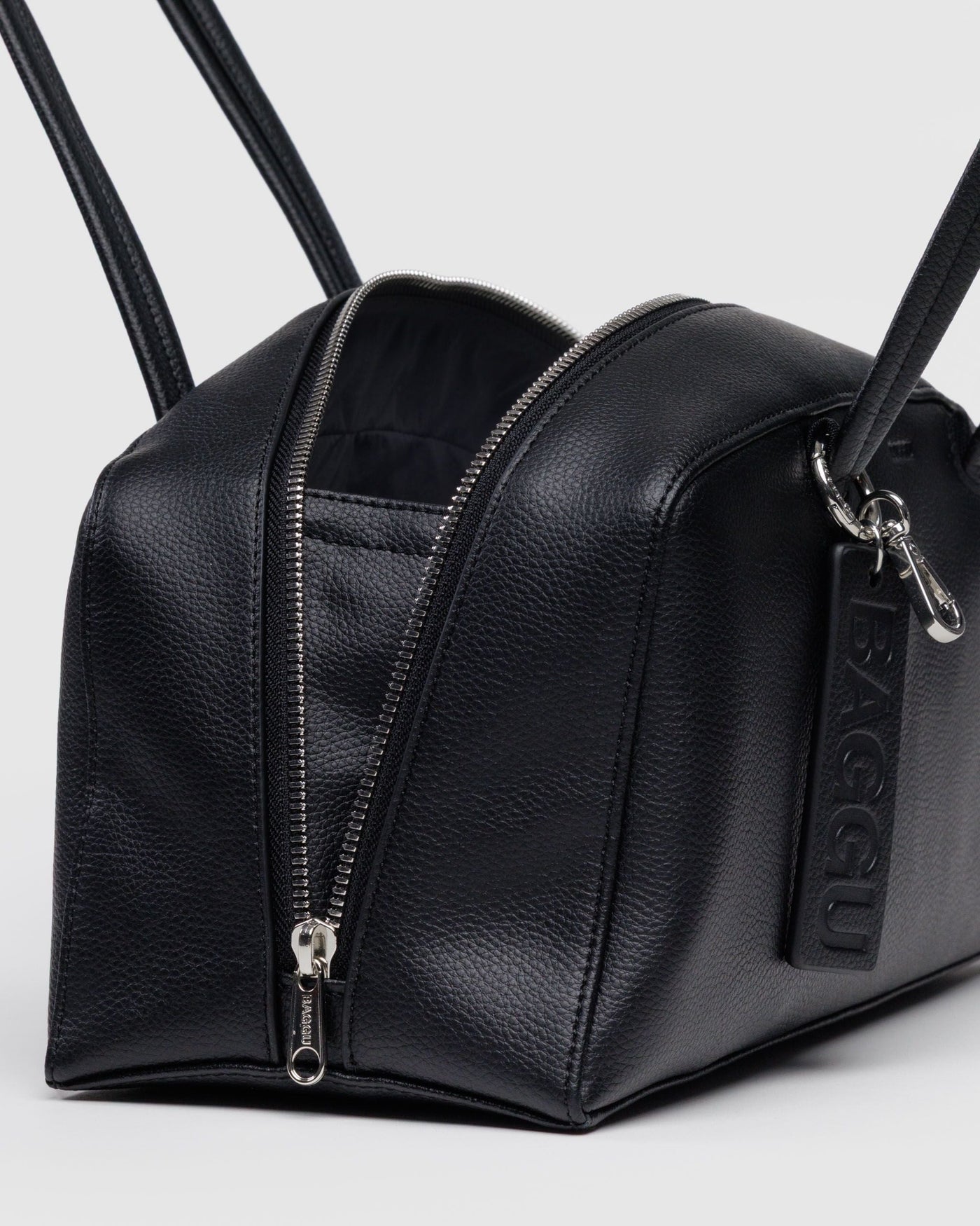 Recycled Leather Bowler Bag E7