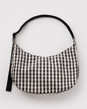 Large Nylon Crescent Bag N7