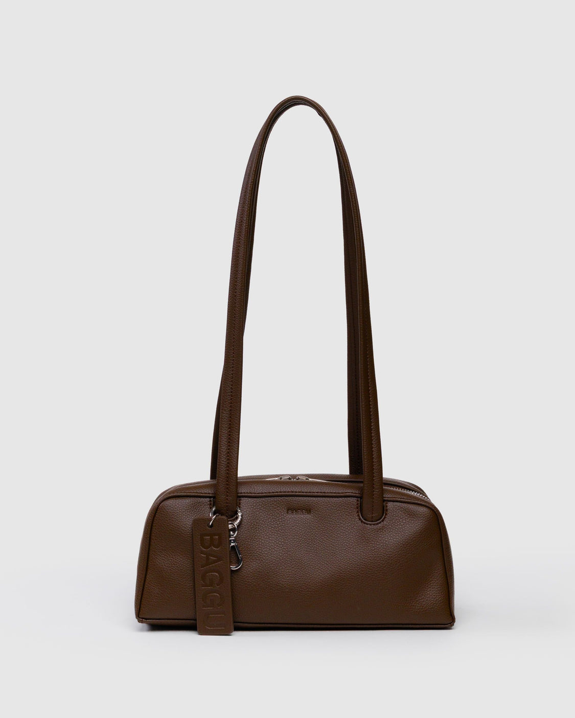 Small Recycled Leather Bowler Bag Q8