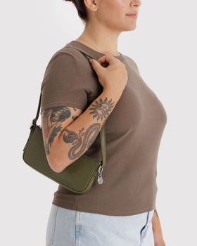 Recycled Leather Pochette G0