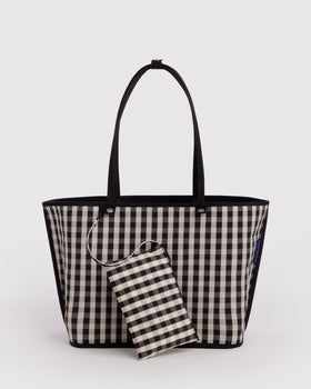 Large Nylon Reversible Tote W4