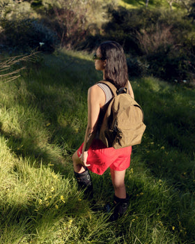 Medium Nylon Backpack S0