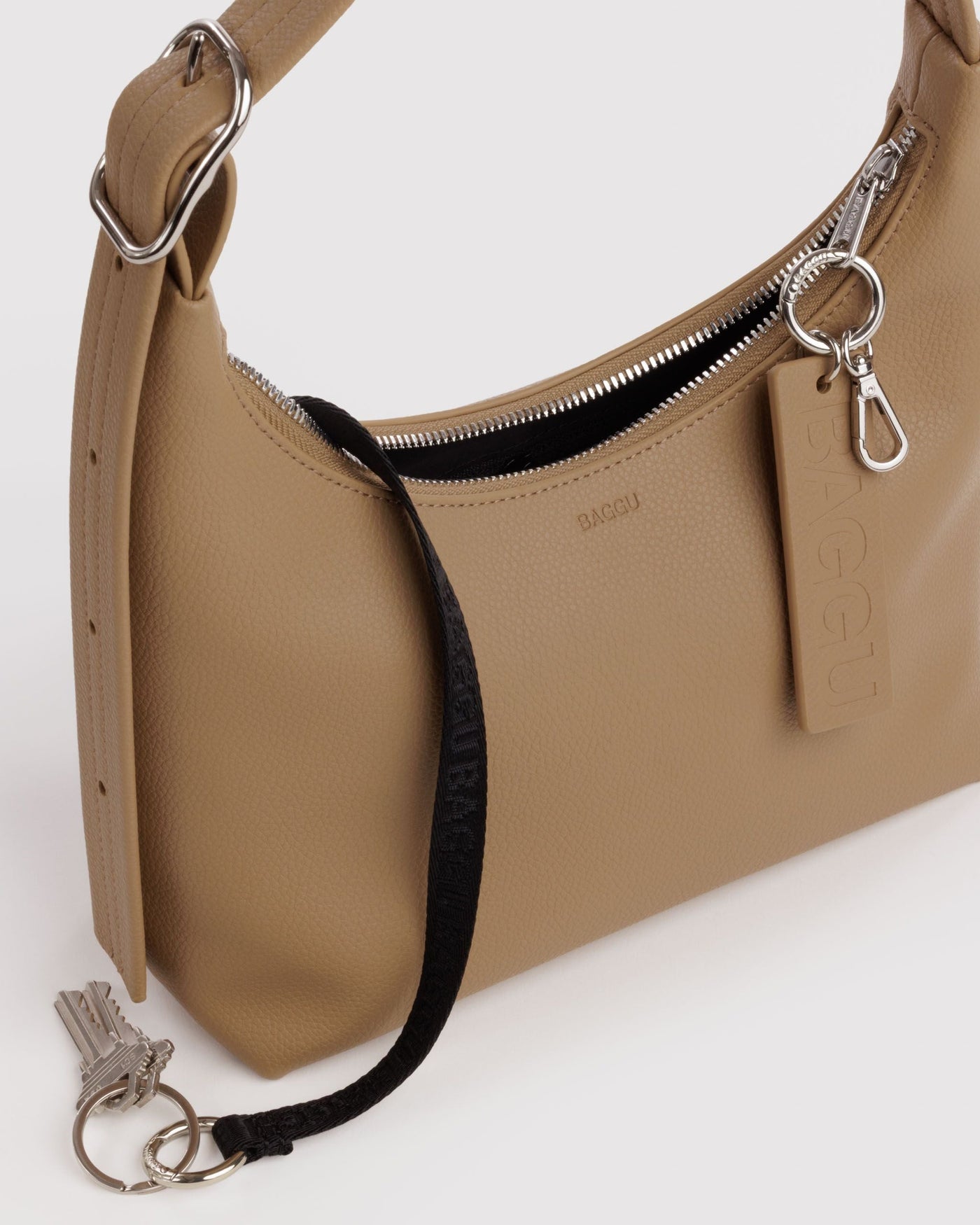 Mini Recycled Leather Shoulder Bag O5